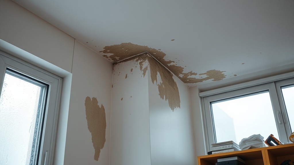 איך מזהים נזילה של מי גשם?